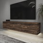 Hanah Home Mueble para TV Neon - Chestnut